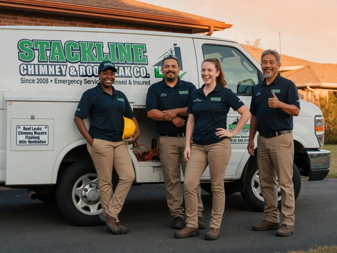 Chimney flashing repair company in Chase, MI